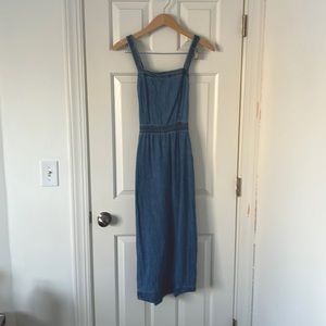 Madewell Chambray Midi Dress